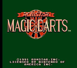 Magic Darts title screenshot